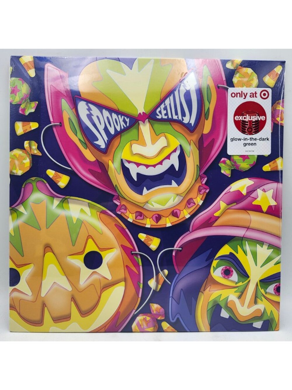 Spooky Setlist Vinyl Record LP Glow In The Dark Green Target Exclusive